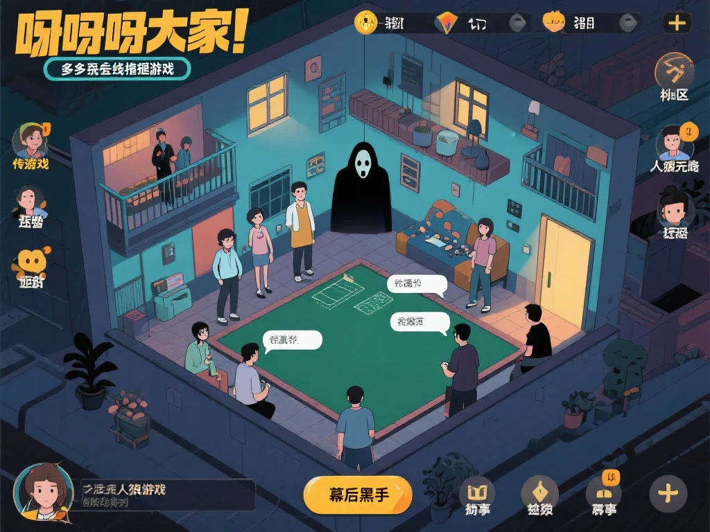 人狼风推理游戏《哎呀呀？大家》正式登陆Steam平台
