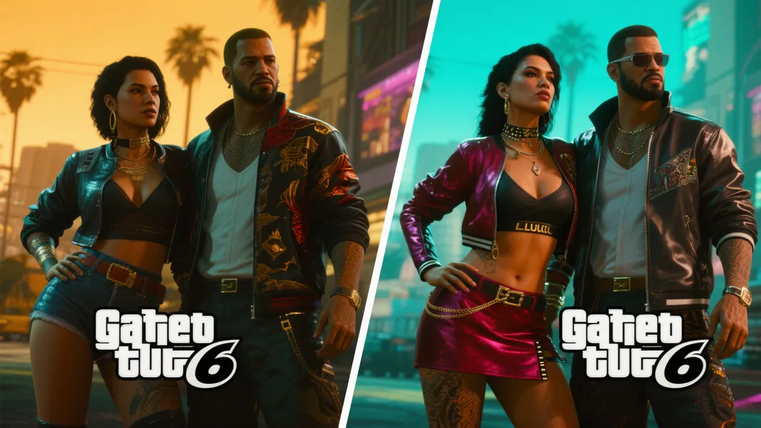博主解析GTA6两支预告：男女主角形象升级，颜值爆表！