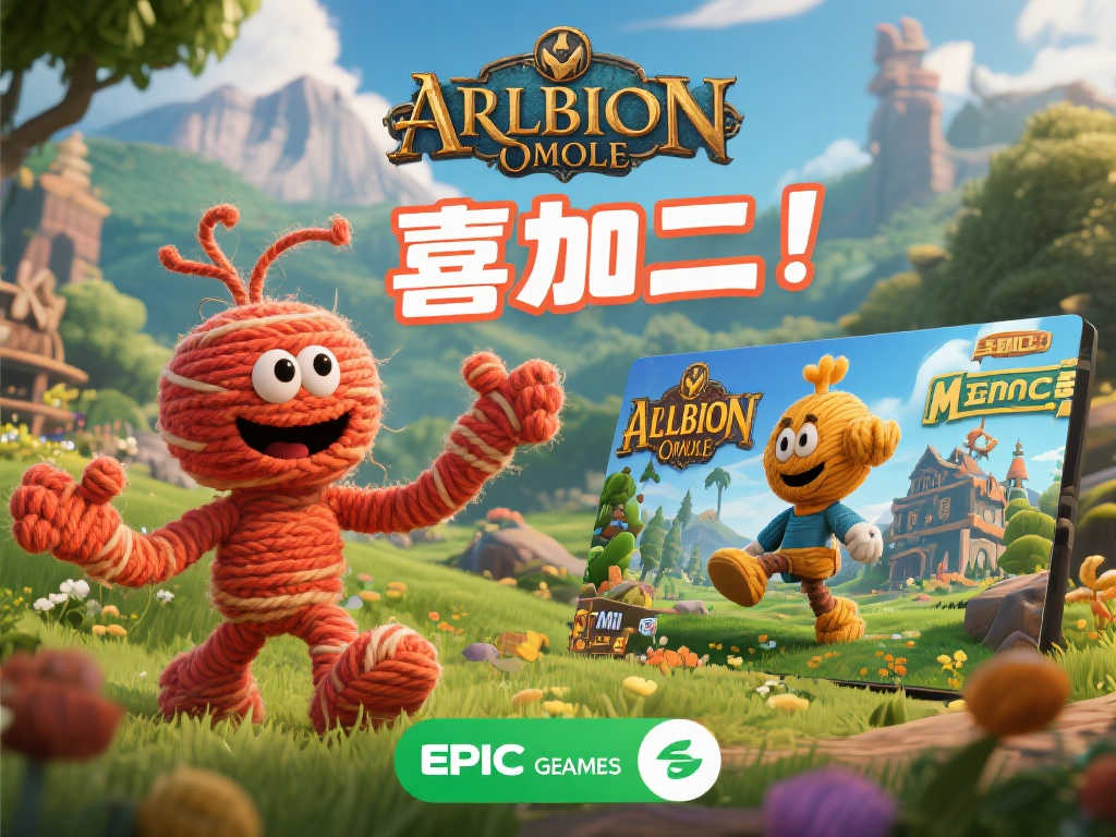 Epic双倍福利:免费领取MMO《阿尔比恩Online》与爆笑解谜游戏《毛线先生 Epic双倍福利:免费领取MMO《阿尔比恩Online》与爆笑解谜游戏《毛线先生
